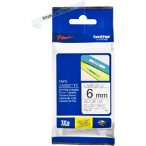 Brother TZE-111 laminált P-touch szalag (6mm) Black on Clear - 8m Brother TZE-111 laminált P-touch szalag (6mm) Black on Clear - 8m