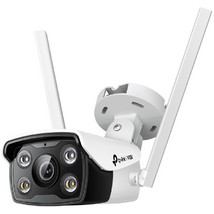 TP-Link IP csőkamera WiFi - C340-W (FullColor, 4MP, 4mm, kültéri IP66, H265+, fehér LED30m, IR30m, PoE/12VDC)