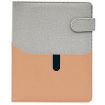 Kalendart Saturnus M229 műbőr szürke-lazac gyűrűs kalendárium Kalendart Saturnus M229 műbőr szürke-lazac gyűrűs kalendárium