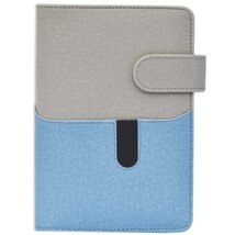 Kalendart Saturnus M229 műbőr szürke-kék gyűrűs kalendárium Kalendart Saturnus M229 műbőr szürke-kék gyűrűs kalendárium