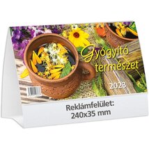 Kalendart 2023-as T058 Gyógyító természet álló asztali naptár Kalendart 2023-as T058 Gyógyító természet álló asztali naptár