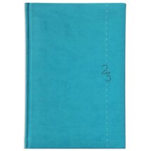 Kalendart Linea 2023-as L015 A5 heti beosztású türkiz határidőnapló Kalendart Linea 2023-as L015 A5 heti beosztású türkiz határidőnapló