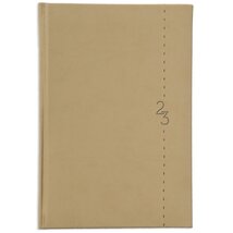 Kalendart Linea 2023-as L015 A5 heti beosztású bézs határidőnapló Kalendart Linea 2023-as L015 A5 heti beosztású bézs határidőnapló