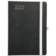 Kalendart Nero 2023-as N012 B6 heti beosztású fekete/szürke határidőnapló Kalendart Nero 2023-as N012 B6 heti beosztású fekete/szürke határidőnapló