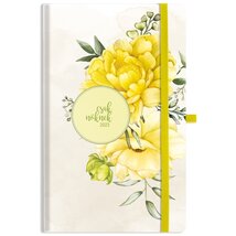 Kalendart Csak nőknek 2023-as A5 heti beosztású sárga rózsa határidőnapló Kalendart Csak nőknek 2023-as A5 heti beosztású sárga rózsa határidőnapló