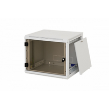 Egyrészes rack, 6U / 595mm mély mély levehető, zárható oldalfalakkal