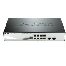 D-Link 8-port 10/100/1000 Gigabit PoE Smart Switch including 2 Combo 1000BaseT/S D-Link 8-port 10/100/1000 Gigabit PoE Smart Switch including 2 Combo 1000BaseT/S