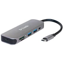 D-LINK USB-C HUB 2xUSB + 2xUSB-C + 1xSD + 1xMicroSD, DUB-2325/E