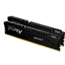 KINGSTON FURY Memória DDR5 16GB 6000MHz CL36 DIMM (Kit of 2) Beast Black EXPO KINGSTON FURY Memória DDR5 16GB 6000MHz CL36 DIMM (Kit of 2) Beast Black EXPO