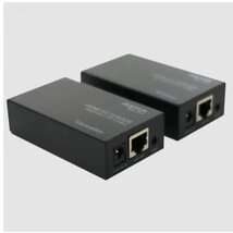 APPROX HDMI extender - RJ45 Cat 5e/6, 1080p/60Hz, HDMI1.4, Fekete