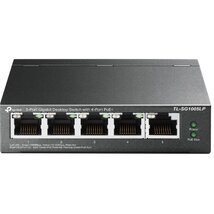 TP-Link Switch PoE - TL-SG1005LP (5 port 1Gbps; 5/4 af PoE port; 40W) TP-Link Switch PoE - TL-SG1005LP (5 port 1Gbps; 5/4 af PoE port; 40W)