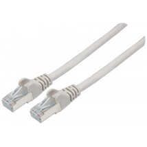 Manhattan Kábel - SFTP Patch (RJ45 to RJ45, Cat6A 500Mhz, LSOH, 100% réz, 5m, 10Gbit, Szürke)