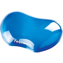 Fellowes Crystal Gel kék kék csuklótámasz