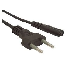 Gembird Kábel - PC-184-VDE (Notebook tápkábel, nem földelt, 1,8m)