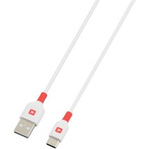 Skross USB-C-200 2m USB/Type-C adat- és töltőkábel