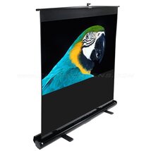 EliteScreens 84" (16:9) hordozható manuális pull up vászon F84NWH (186 x 105 cm, Fekete váz)