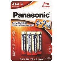 Panasonic LR03PPG/6BP 4+2F 1,5V AAA/mikro tartós alkáli elem 6 db/csomag
