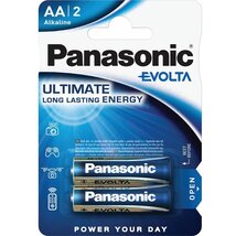 Panasonic EVOLTA LR6EGE/2BP 1,5V AA/ceruza szupertartós alkáli elem 2 db/csomag