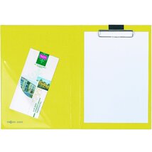 Pagna A4 sárga fedeles felírótábla