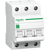 Schneider R9F14313 RESI9 3P C 13A kismegszakító