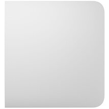 Ajax SideButton (1-gang/2-way) fehér oldalsó előlap egy pólusú, vagy váltókapcsolóhoz
