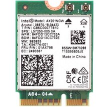 INTEL NIC WI-FI 6 AX201 2230 2x2 AX+BT No vPro