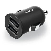 Hama 223351 2,4A 2xUSB fekete szivargyújtó töltő Hama 223351 2,4A 2xUSB fekete szivargyújtó töltő