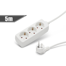 Delight Hálózati Elosztó 3DIN 5m White