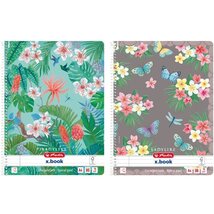 Herlitz Ladylike A4 80lapos perforált vonalas spirálfüzet