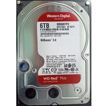 Western Digital 6TB 5400rpm SATA-600 256MB Red Plus WD60EFPX Western Digital 6TB 5400rpm SATA-600 256MB Red Plus WD60EFPX