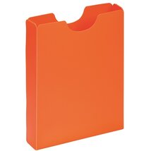 Pagna A4 PP nyitott narancs füzetbox
