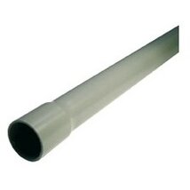 Budvill MÜII tokozott 2,5m 20mm-külsőátmérő szürke merev védőcső