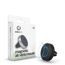 Dreamtech 118755 univerzális szellőzőrácsba illeszthető fekete mágneses autós telefontartó