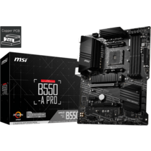 MSI Alaplap AM4 B550-A PRO AMD B550, ATX MSI Alaplap AM4 B550-A PRO AMD B550, ATX