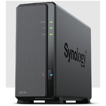 SYNOLOGY NAS 1 fiókos DS124 Realtek RTD1619B 4x1,7GHz, 1GB DDR4, 1x1GbE, 2xUSB3.2Gen1 SYNOLOGY NAS 1 fiókos DS124 Realtek RTD1619B 4x1,7GHz, 1GB DDR4, 1x1GbE, 2xUSB3.2Gen1