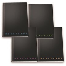 Pigna Monocromo varrott PPL A5 80 lapos vonalas füzet