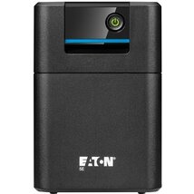 EATON UPS 5E700D, 5e Gen2, IEC, 700VA, 360W, Input: Schuko, Outputs: (2) DIN, Line-interaktív szünetmentes, AVR, torony