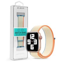Devia ST364624 Apple Watch 38/40/41mm fehér szövet sport szíj Devia ST364624 Apple Watch 38/40/41mm fehér szövet sport szíj