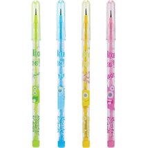Deli Monster Friends vegyes színű tolóbetétes grafitceruza