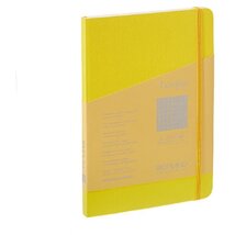Fabriano Ecoqua Plus A5 80 lapos sárga kockás notesz