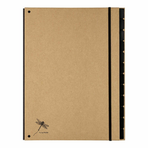 Pagna Pur A4 12rekeszes natúr előrendező