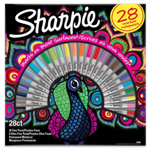 Sharpie Peacock 28db-os vegyes színű permanent marker készlet