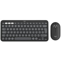 Logitech Pebble 2 Combo for Mac vezeték nélküli grafit billentyűzet + egér Logitech Pebble 2 Combo for Mac vezeték nélküli grafit billentyűzet + egér