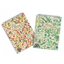 Pigna Nature Flowers A6 50 lapos kockás spirálos jegyzettömb Pigna Nature Flowers A6 50 lapos kockás spirálos jegyzettömb