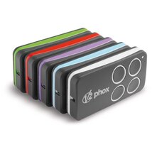 V2 PHOX4.433 MC 433 MHz gyári kóddal 4 csatornás ugrókódos több színű távirányító V2 PHOX4.433 MC 433 MHz gyári kóddal 4 csatornás ugrókódos több színű távirányító