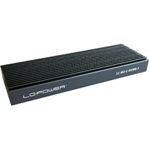 LC Power Külső ház - USB 3.2 2x1 Type C - M.2 NVMe SSD - LC-M2-C-NVME-3