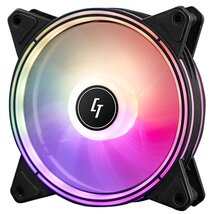 CHIEFTEC Ventilátor NF-1225RGB, 12cm, ARGB LED, fekete