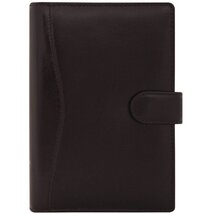 Kalendart Saturnus M212 bőr fekete gyűrűs kalendárium