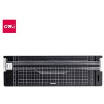 Deli A4 görgős fekete vágógép