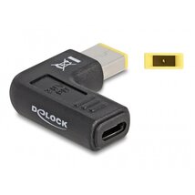 DELOCK Átalakító Laptop töltőkábel USB Type-C female > Lenovo 11.0 x 4.5mm male 90 fokos DELOCK Átalakító Laptop töltőkábel USB Type-C female > Lenovo 11.0 x 4.5mm male 90 fokos